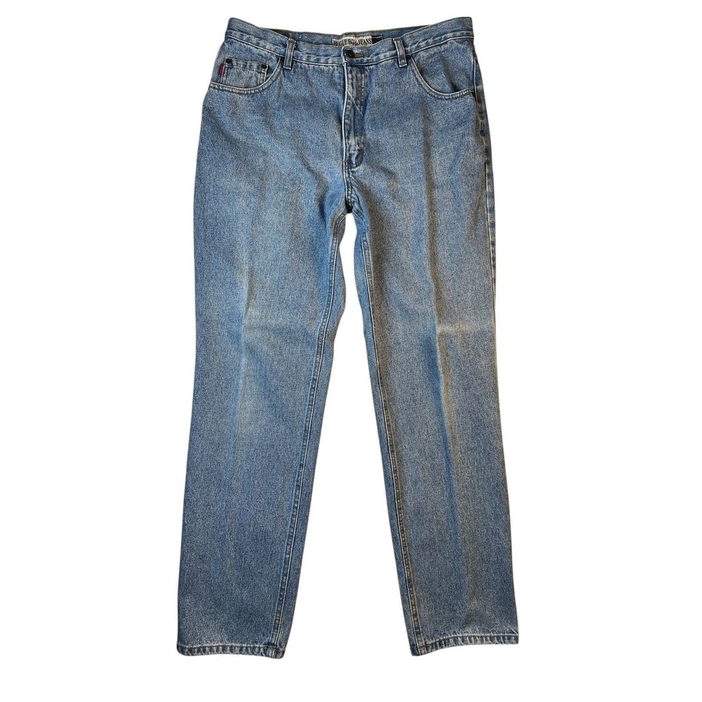 Vintage 80s 90s Bugle Boy Jeans 750 Men's Straight Leg   Size 36  (fits 35 x 32)